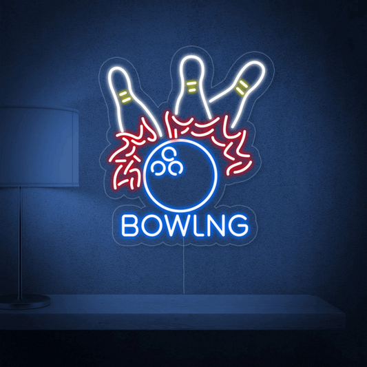 Customized Bowling Neon Sign