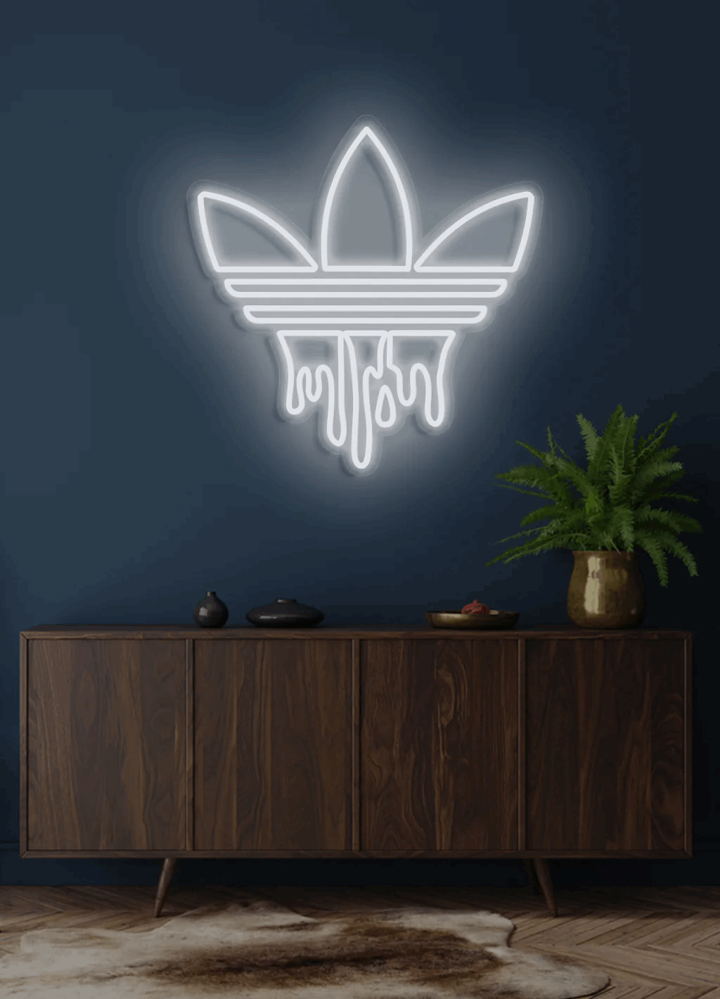 Adidas Drip LED Neon Sign