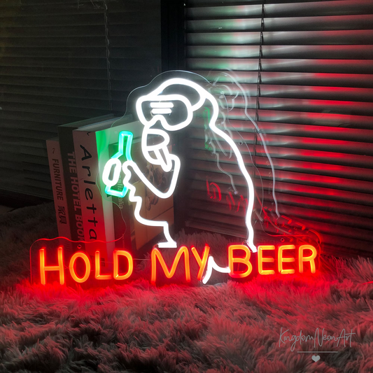 Hold My Beer Neon Sign,
