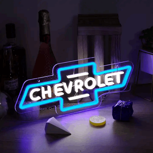 Customize Chevrolet Neon Sign Light